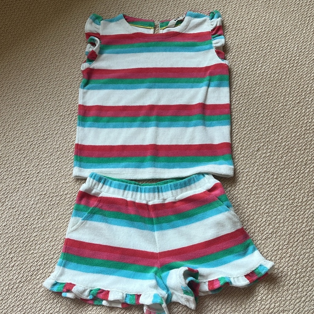 Mini Boden Shorts Set